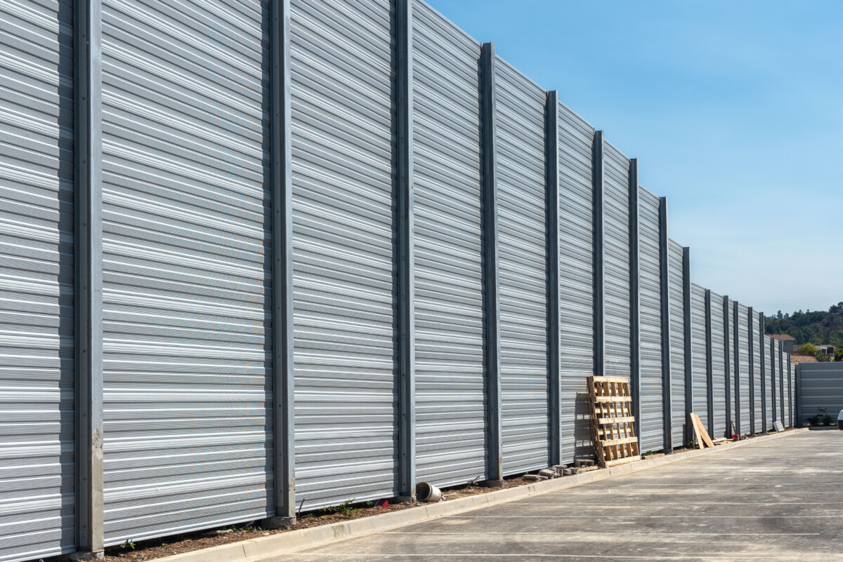 Durisol Aluminum Noise Barriers Durisol Noise Barriers