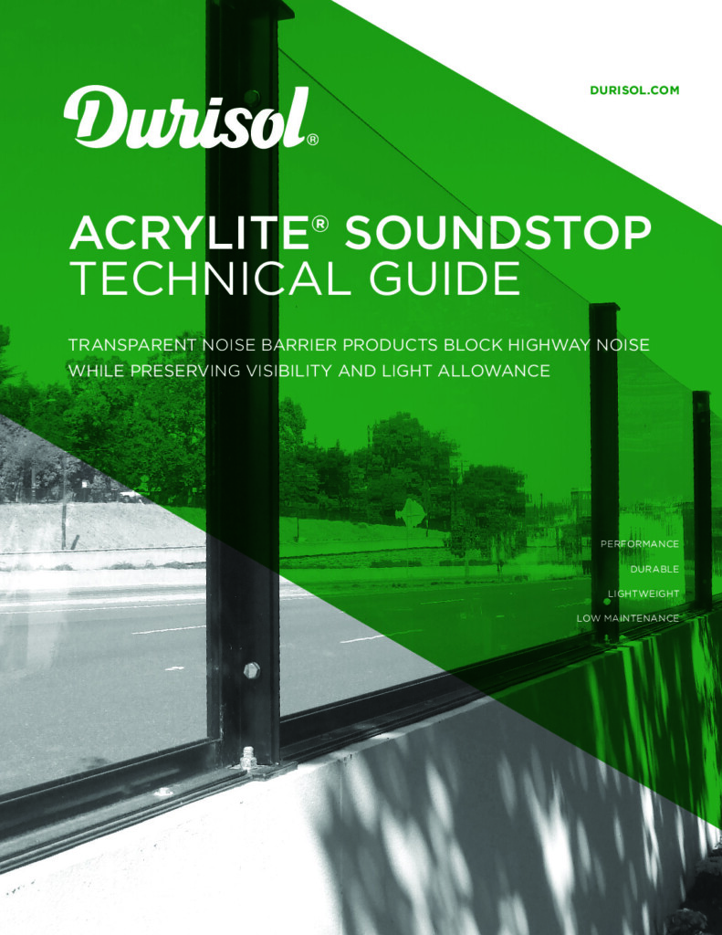 thumbnail of ACRYLITE Soundstop Technical Guide