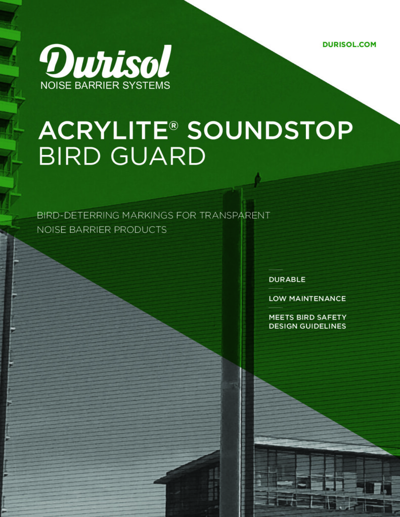 thumbnail of ACRYLITE Soundstop Bird Guard