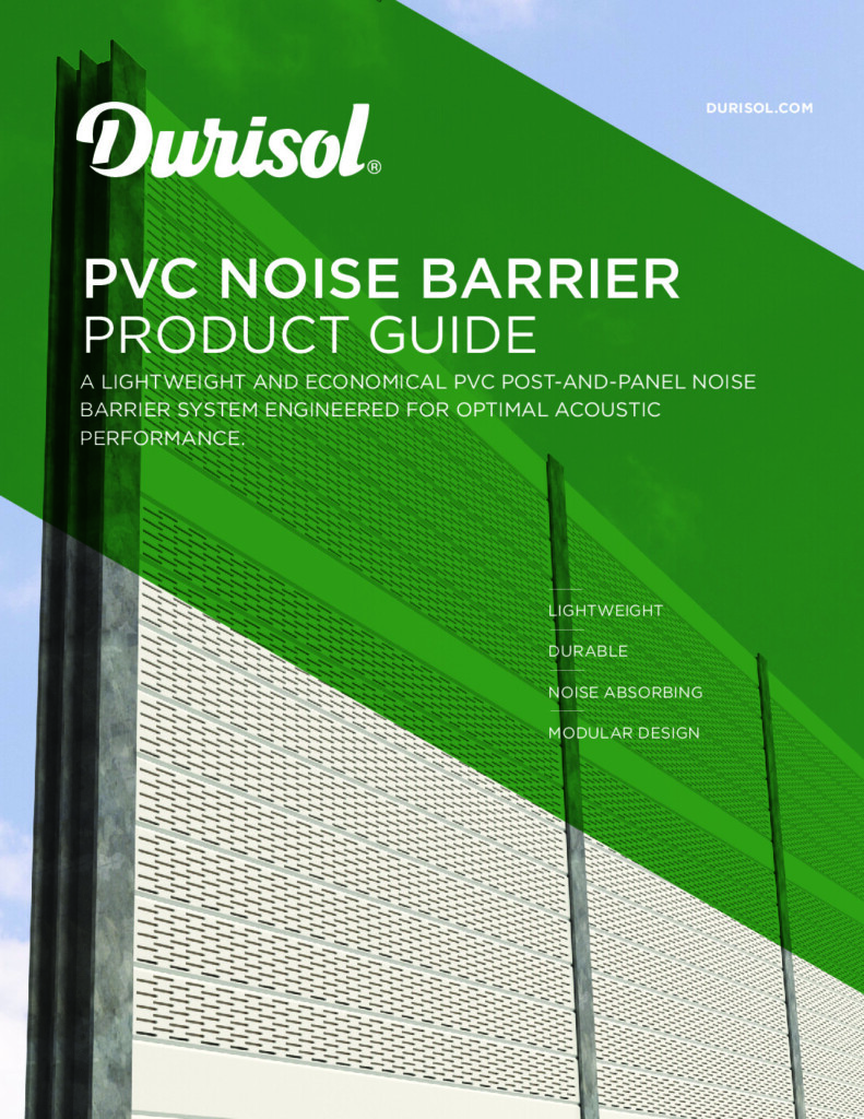 thumbnail of PVC Noise Barrier Product Guide